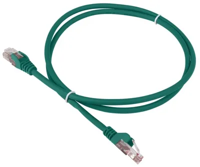 Патч-корд Lanmaster LAN-PC45/U6-1.0-GN, Cat.6, UTP, 1м, LSZH, зелёный