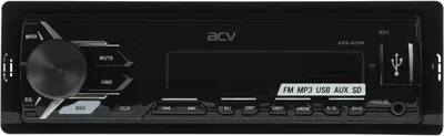 Автомагнитола ACV AVS-812W, 1 DIN, USB Type-A, AUX
