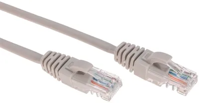 Патч-корд Rexant 02-0290-1, U/UTP cat.6, RJ45-RJ45, 1 м, серый