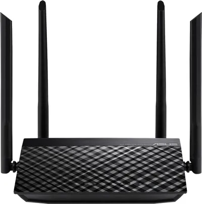 Маршрутизатор ASUS RT-AC1200, двухдиапазонный, AC1200, 4×LAN
