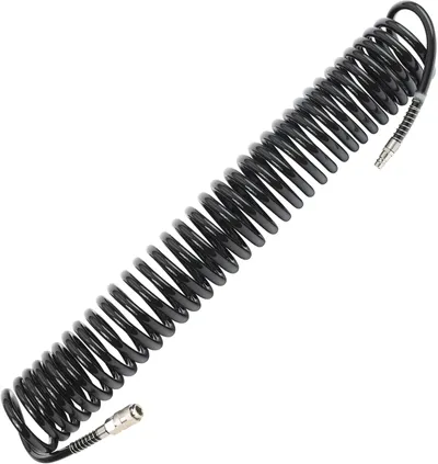Шланг спиральный Patriot PU 20/8, полиуретан, 20 м, 8×12 мм, быстросъем