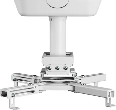 Кронштейн для проектора Cactus CS-PROF011S-WT, потолочный, 45кг, белый