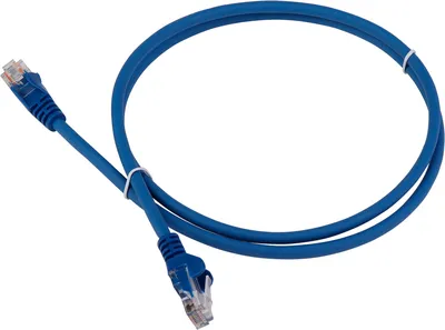 Патч-корд Lanmaster LAN-PC45/U6-5.0-BL, UTP, Cat.6, 5м, синий
