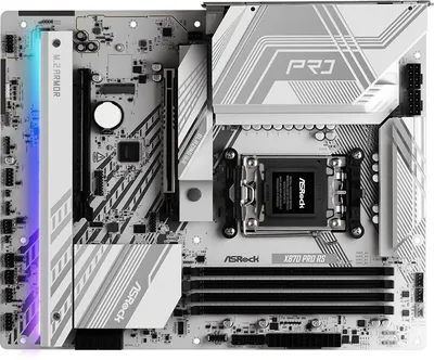 Материнская плата ASRock X870 PRO RS, AM5, DDR5, PCIe 5.0, Wi-Fi 6E