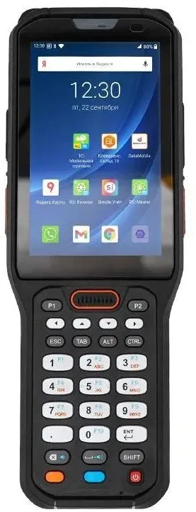 Мобильный терминал Urovo RT40: Android 13 / 2.45 GHz / 8xCore CPU / Qualcomm SM 6115 / RAM 4 GB / ROM 64 GB / 4G / Zebra SE4770 / 4G / IP 68 / 435 g / 29 клавиш