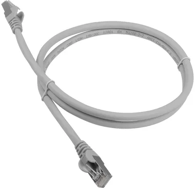 Патч-корд Lanmaster LAN-PC45/S6-10-GY, FTP, Cat.6, 10м, серый, LSZH