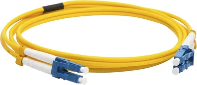 Патч-корд оптический Lanmaster LAN-2LC-2LC/SU-5.0, LC-LC duplex, SM, 5 м, LSZH