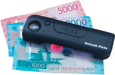 Детектор банкнот DoCash Picto, просмотровый, АКБ
