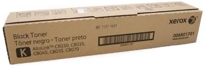 Картридж Xerox 006R01701, для AltaLink C8030/C8035/C8045/C8055/C8070, черный, 26000 стр.