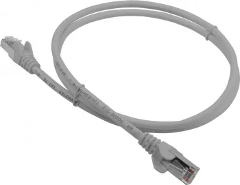 Патч-корд Lanmaster LAN-PC45/S5E-7.0-GY, кат.5e, FTP, 7м, RJ45, серый