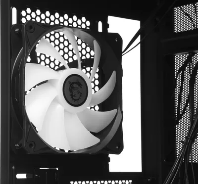 Корпус MSI MAG PANO M110R, mATX/Mini-ITX, 3×120 мм + 1×120 мм, без БП