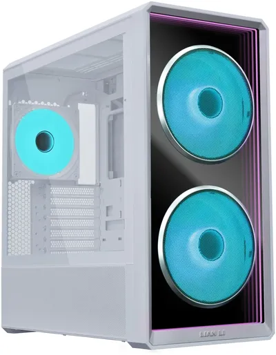 Корпус ПК Lian Li G99.LAN217INFW.10R, Lancool 217 Inf, ATX, Midi Tower, белый
