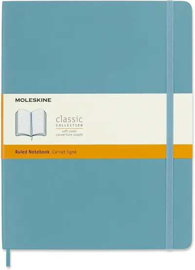 Блокнот MOLESKINE CLASSIC SOFT QP621B35, XLarge 190×250 мм, 192 стр., линейка