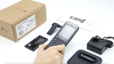 IP-телефон Grandstream WP826, 3 SIP-аккаунта, Wi-Fi, Bluetooth 5, 2,4"