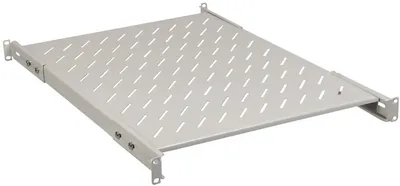 Полка ITK FS35-400MP-R, 1U, 19", 400 мм, 200 кг, серый