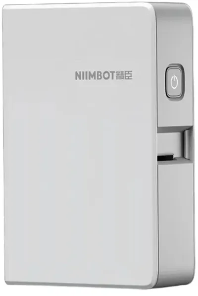 Термопринтер Niimbot N1, 203 dpi, 40 мм/с, USB/Bluetooth, лента 8–12 мм, белый