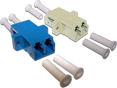 Адаптер оптический LANMASTER TWT-2LC/S-AM-MM, LC, MM, дуплексный, корпус SC