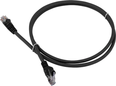 Патч-корд Lanmaster LAN-PC45/U5E-10-BK, кат.5e, UTP, 10м, черный