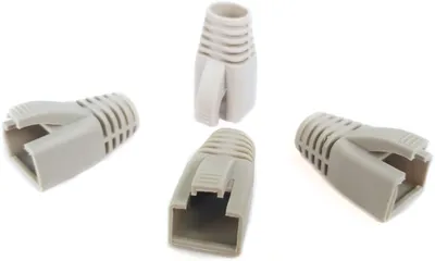 Колпачок Cabeus CAP-8-GY, для RJ-45, серый, d-8 мм