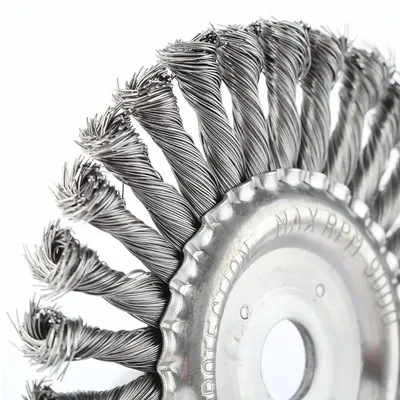 Щетка дисковая Patriot 813010013, 180 мм, посадка 22.23 мм, до 9000 об/мин