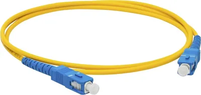 Патч-корд оптический Lanmaster LAN-2SC-2SC/SU-5.0, SC/UPC—SC/UPC, duplex, SM OS2, 5 м, LSZH