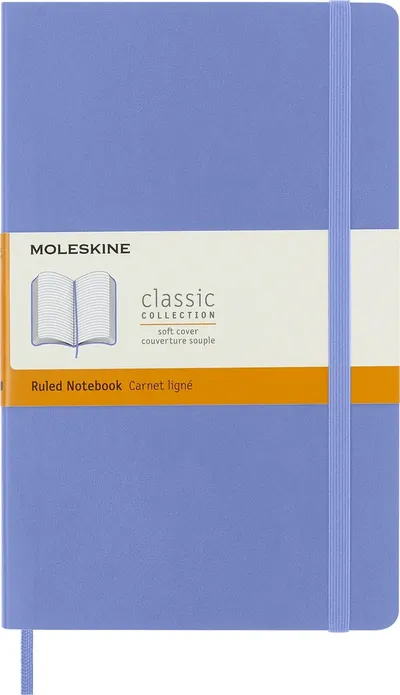 Блокнот Moleskine QP616B42, Large, 130×210мм, 192стр., линейка, мягкая обложка