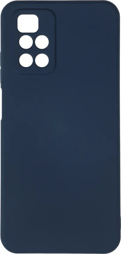 Чехол BoraSCO 40473, для Xiaomi Redmi 10, Microfiber, синий