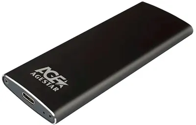 Внешний корпус SSD AgeStar 3UBNF2C, M.2 2280 B-key, SATA III, USB 3.2 Gen 2