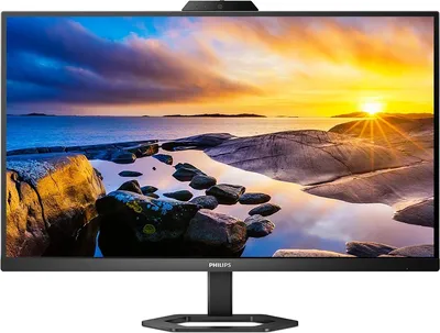 Монитор Philips 27E1N5600HE/01, 27" IPS 2560×1440 75 Гц, USB-C 65 Вт, веб-камера 5 Мп