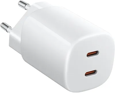 Зарядное устройство Xiaomi BHR087OEU, 45W, 2×USB-C, PD+QC