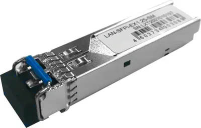 Модуль SFP LANMASTER LAN-SFP-EX1.25-SM, 1000Base-EX, 1550 нм, SM 9/125, duplex LC, 40 км