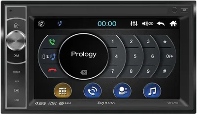Автомагнитола Prology PRMPV120, 2 DIN, 6.2", Bluetooth