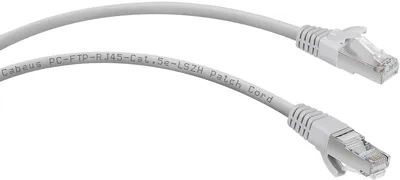 Патч-корд Cabeus PC-FTP-RJ45-Cat.5e-20m-LSZH, F/UTP кат.5e, 2×RJ45, 20 м, LSZH