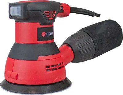 Эксцентриковая шлифмашина EDON OS-125/420, 420 Вт, диск 125 мм, 8000–12000 об/мин