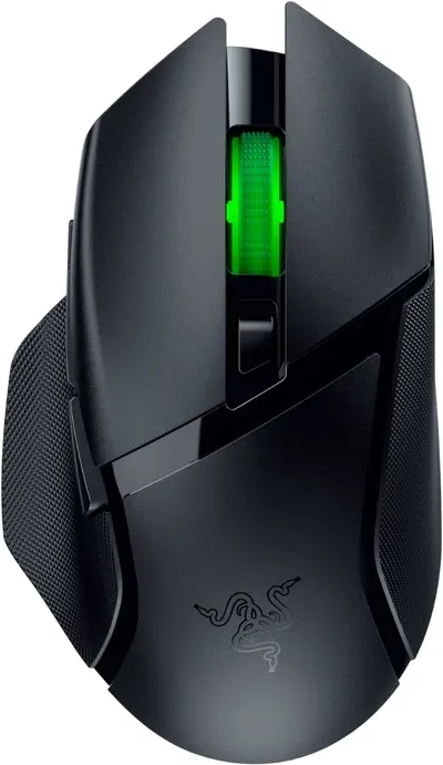 Мышь Razer Basilisk V3 X Hyperspeed RZ01-04870100-R3A1, оптическая 18000 DPI, USB/Bluetooth, 7 кнопок