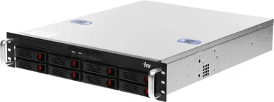 Сервер IRU 2179177, Rock s2208e, 2×Xeon Silver 4210, 32ГБ, 1×800W