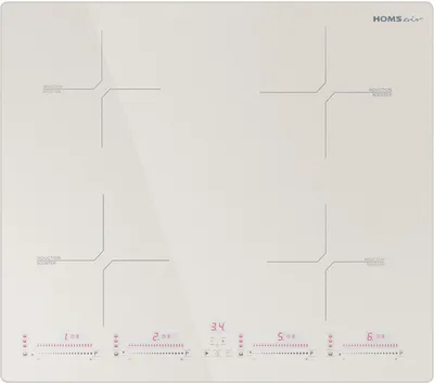 Варочная поверхность HOMSAIR КА-00018428, HIC64SBG, индукционная, 4 конфорки