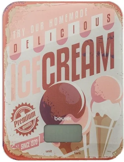 Весы кухонные BEURER KS 19 Icecream, электронные