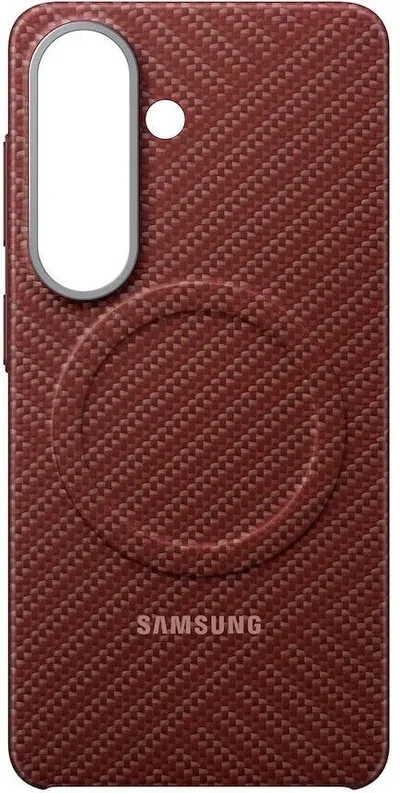 Чехол Samsung EF-KS942SREGRU, Carbon Magnet Case, для S26, коралловый
