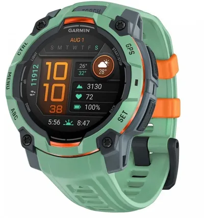Умные часы Garmin 010-03020-01, Instinct 3 AMOLED 50mm, 1.3", 10 ATM