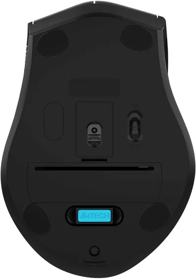 Мышь A4Tech Fstyler FG55S Plus, оптическая, 3200 DPI, беспроводная, USB, 7 кнопок