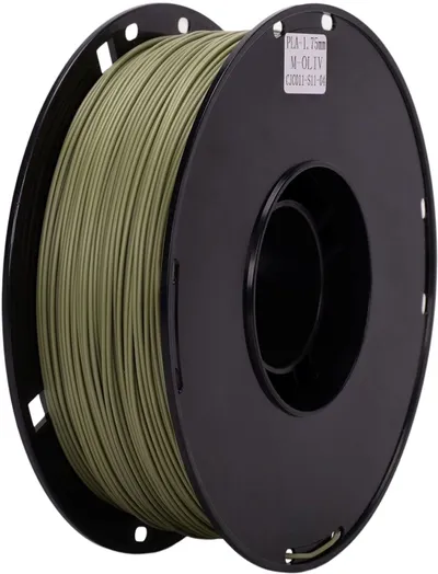 Пластик для 3D-печати Cactus CS-3D-PLA-1KG-M-OLIV, PLA Matte, 1.75 мм, 1 кг