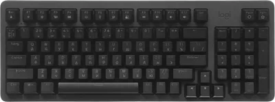 Клавиатура Logitech Signature Mechanical K848, USB, 97 клавиш, механическая, чёрная