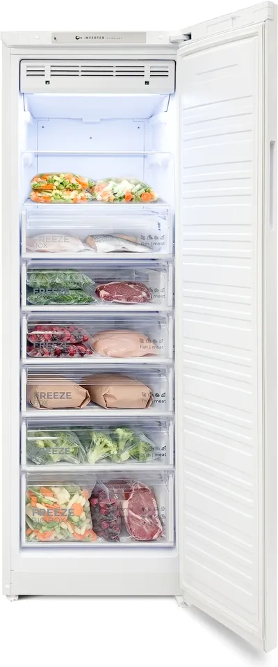 Морозильная камера Бирюса 6147NF, 280 л, 6 ящиков