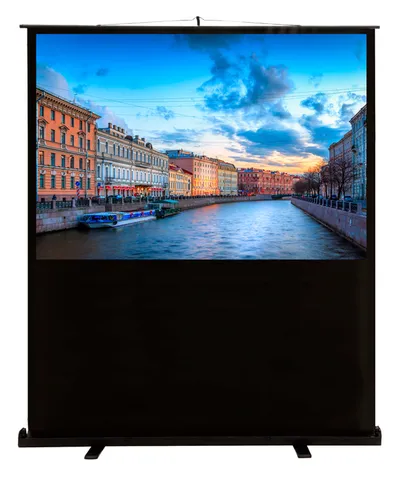 Проекционный экран Cactus FloorCompactExpert CS-PSFLCE-160X90, 72", 16:9, напольный