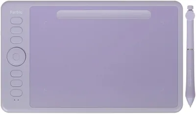 Графический планшет Parblo Intangbo SW, USB Type-C, фиолетовый