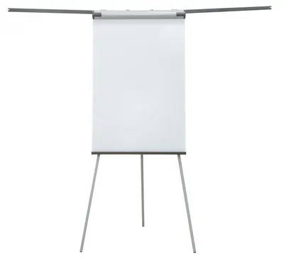 Флипчарт Cactus CS-FCT-M67x105, магнитно-маркерная меламиновая поверхность, 67×105 см, на треноге
