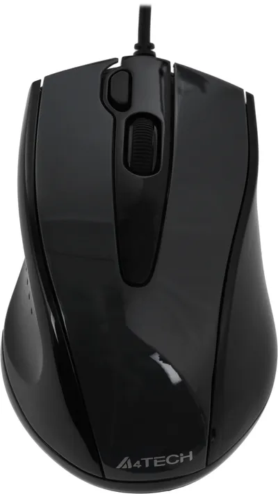 Мышь A4Tech N-500FS, проводная, оптическая, 1000dpi, бесшумная