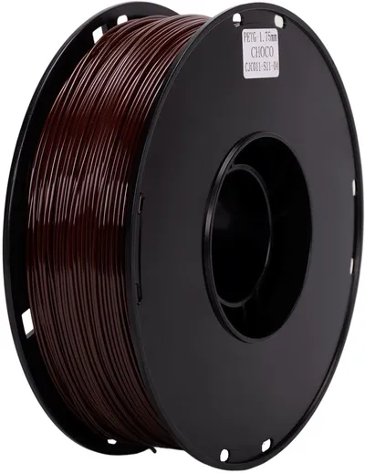 Пластик для 3D-принтера Cactus CS-3D-PETG-1KG-CHOCO, PETG, 1,75 мм, 1 кг, шоколадный