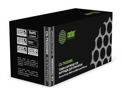 Картридж Cactus CS-TK5220BK, чёрный, 1200 стр., для Kyocera Ecosys M5521cdn/P5021cdn